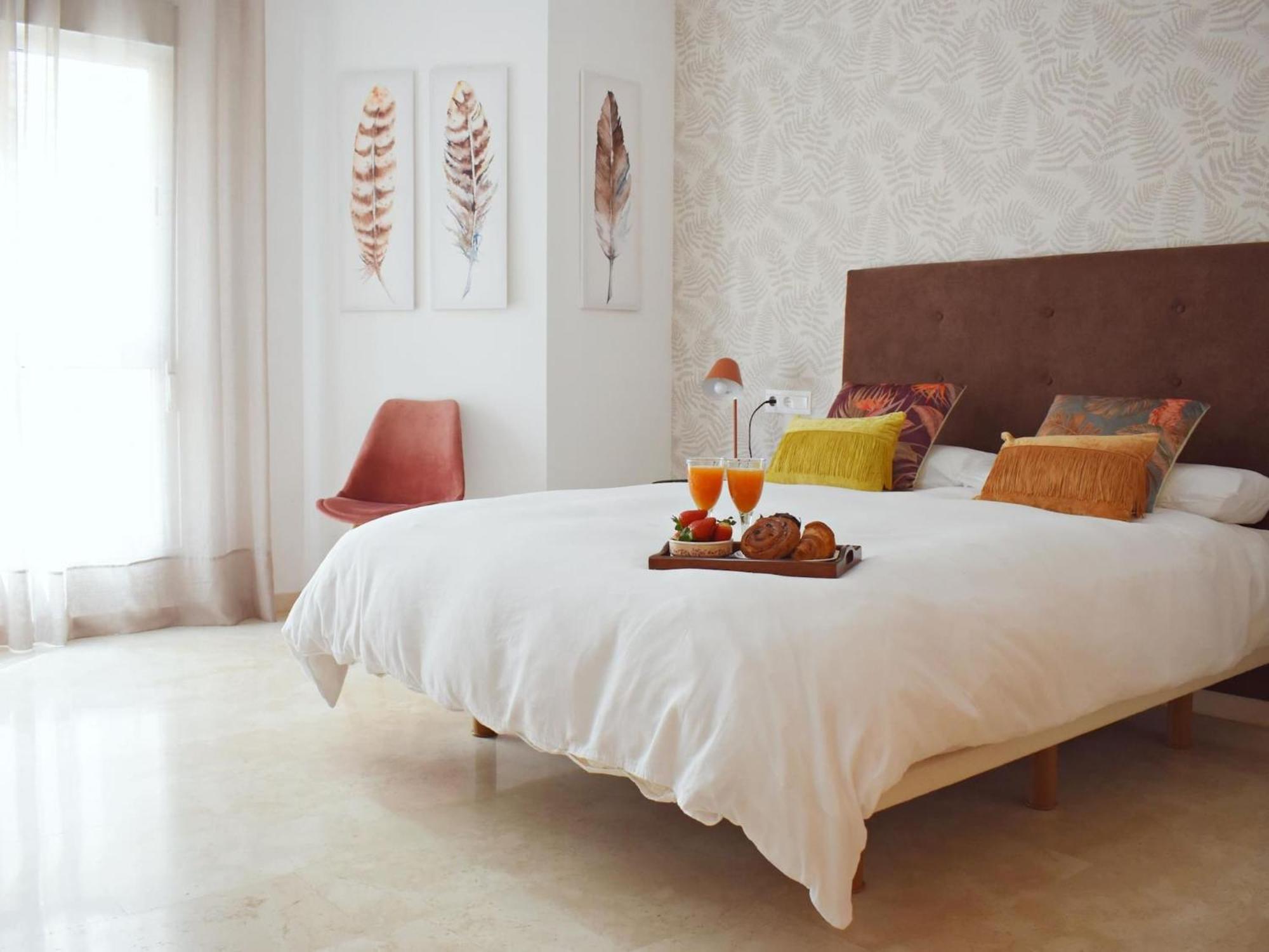 Fantastico Apartamento De Dos Dormitorios En El Soho Málaga Exterior foto